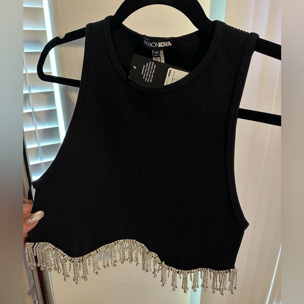 Rhinestone top